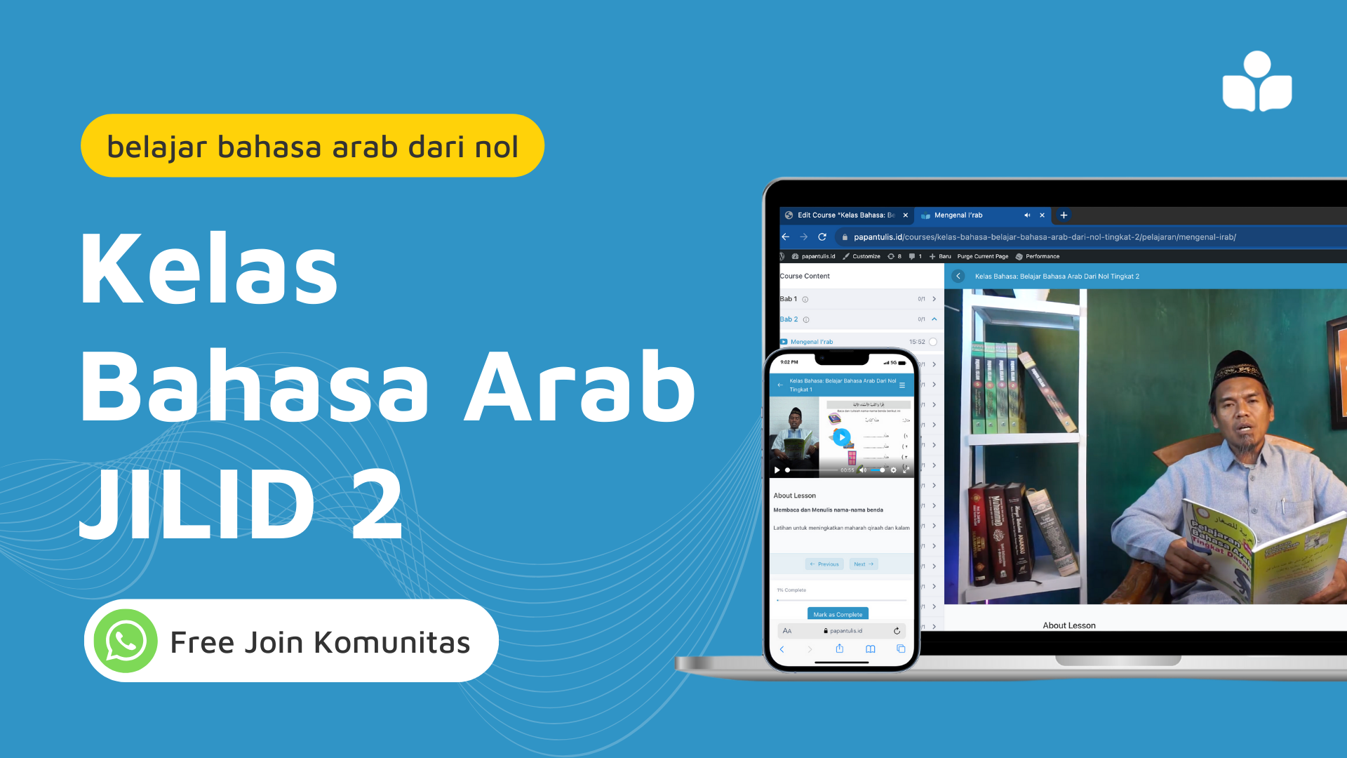 Kelas Bahasa: Belajar Bahasa Arab Dari Nol Tingkat 2