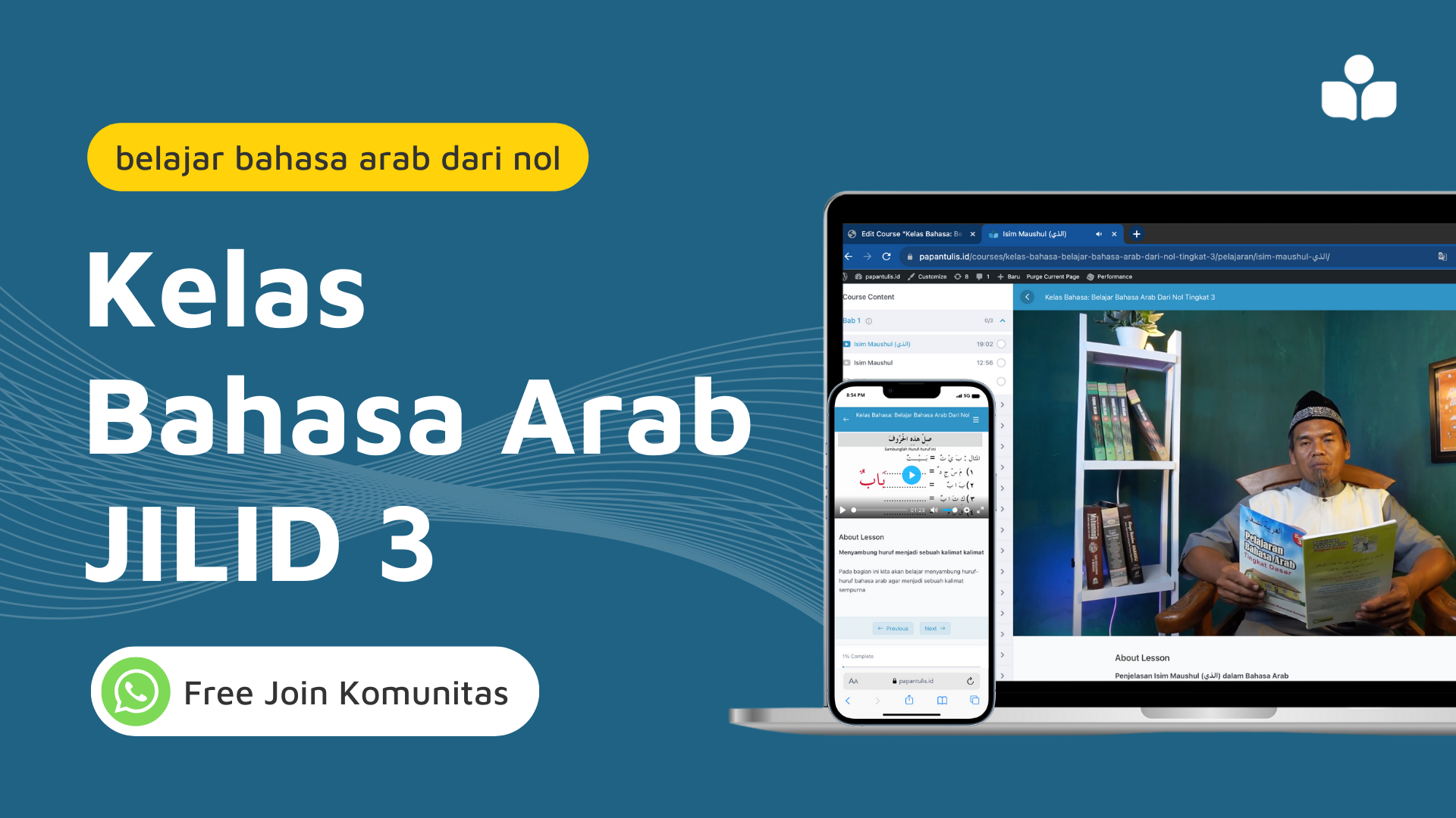 Kelas Bahasa: Belajar Bahasa Arab Dari Nol Tingkat 3